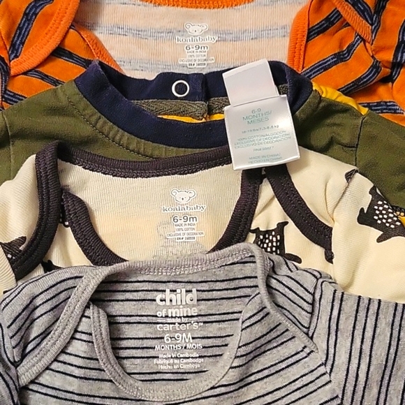 NEW - NWT Carter's 4 Piece Infant Onesies Bodysuits - Picture 16 of 17
